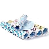 CSKB 5PCS Waterproof Cotton Infant Baby Home Travel Waterproof Urine Pad Mat Cover Changing Pad (50X