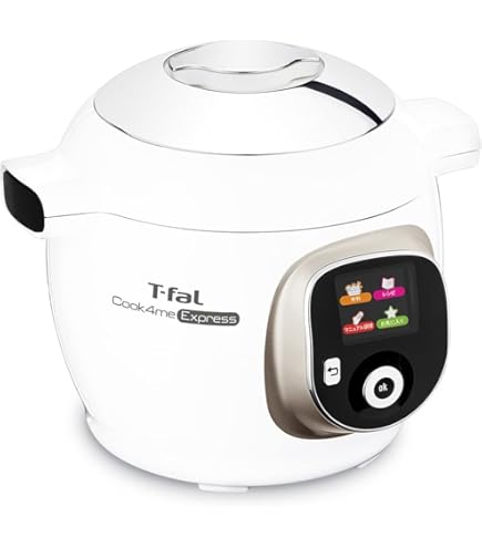 Amazon | ティファール 電気圧力鍋 無水調理 大容量 6L 2~6人用 レシピ  