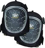Dead On Tools DOP-96000 Professional No Rock Gel Kneepads with Plastic Gel Cap, Grey [並行輸入品]