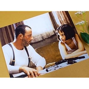 特大写真、「レオン」ジャン・レノ、ナタリー・ポートマン