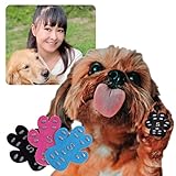 hempy 【老犬介護士監修】 滑り止め シート 犬 〔ペット専門店が本気で考えた滑り止め〕 犬用 靴 くつ 靴下 すべり どめ マット[16枚入り][ブルーM] 犬猫工房