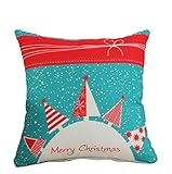 Vovotrade Merry Christmas Decoration Festival枕カバークッションカバー40 cmx40 cm / 15.7 " x15.7 " 40cmx40cm/15.7