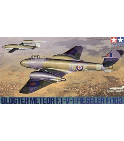 (未使用･未開封品)　タミヤ 1/48 傑作機シリーズ No.51 イギリス空軍 グロスターミーティアF.1 プラモデル 61051 lok26k6 タミヤ 1/48 傑作機シリーズ グロスター ミーティア F.1 | タミヤ
