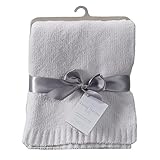 Living Textiles Chevron Blanket, White by Living Textiles [並行輸入品]