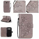 Samsung Galaxy Core Prime ケース, UNEXTATI 手帳型ケース Samsung Galaxy Core Prime ケース カバー 高品質 PUレザー 手帳型 ウォレット