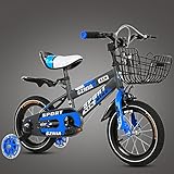 ALUP- マウンテンバイク、子供のパフォーマンスカー、ベビーガールの乳母車 (色 : 青, サイズ さいず : 88cm)