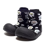 Attipas [ アティパス ] ベビーシューズ [ オバケ ] XL(13.5cm) 1.ブラック