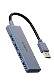エレコム USBハブ USB3.0 バスパワー 4ポート ネイビー U3H-H040NV
