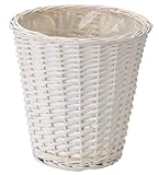 ちどり産業 鉢カバー・ポットカバー 25cm 40-81 ホワイト