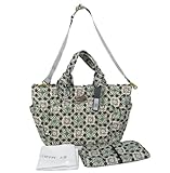 マークジェイコブス マザーズバッグ トートバッグ ショルダー付 2wayバッグ グリーン