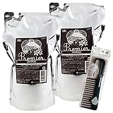 特別セット ケンラックス プルミエ シャンプー 800ml 詰替え用（レフィル） 2個セット & トリートメントコーム付