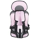 TiTi チャイルドシート トラベルベスト ジュニアシート ジュニアプラス 1歳頃から (ピンク)
