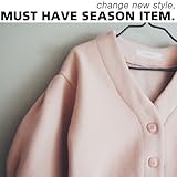 【RIRORA】 ふわっと膨らみカーディガン [ピンク] 女の子・一番かわいい服・大人気アイテム・誰よりもおしゃれに・ベビーファッション (L)