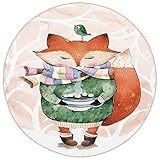 ラウンドエリアラグマットラグ、ハロウィン、ハロウィンパンプキンin Spooky Graveyard Eerie Gloomy Stormy Atmosphere、Petrolブルーイエロー、ホームイ