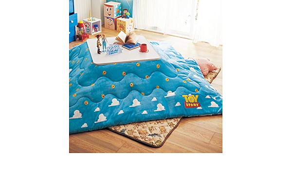 Amazon ベルメゾン ディズニー こたつ布団セット 掛け敷き トイ ストーリー 長方形 こたつ布団 オンライン通販