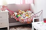 adantoysストレージハンモック、Organizer for Stuffed Animals、玩具、人形と他のコレクション( L : 70.8 X 47.2 X 47.2 inch / 180 x