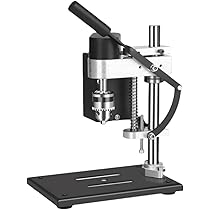 ドリル　フライス盤 Amazon | Quxxuol ボール盤 卓上ボール盤 小型 フライス盤 電気