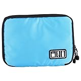 Asixx　デジタルストレージバッグ　デジタルマルチメーター　ナイロン製　收納ケース　耐久性　耐摩耗性　防水性　２色（ブラック・ブルー）(蓝色)