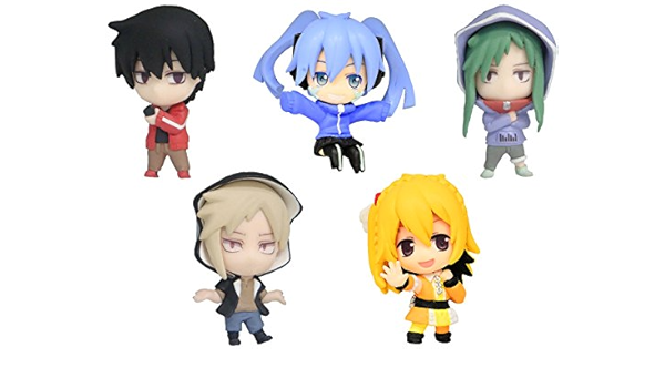 Amazon メカクシティアクターズ メカクシ団スイング 全5種セット ガチャガチャ カプセル玩具 おもちゃ