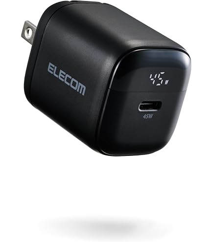 Amazon | エレコム USB充電器 Type-C Type-A 2ポート 30W USB PD対応