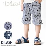 (ディラッシュ) DILASH総柄ハーフパンツ（５．５分丈）/夏 120 ストライプ