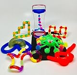 RELAX RENEW RELEASE Portable Fidget Toy Sensory Stimulation Bundle (8 items) + 1 Bonus Item [並行輸入品]