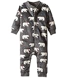 [ピージェイ サルベージ] P.J. Salvage Kids ガールズ Polar Fleece Romper - Polar Bear (Infant) ワンピース Charcoal 12-18 