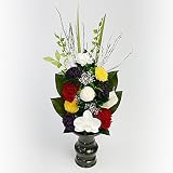 永咲花 プリザーブドフラワー 仏花 胡蝶蘭 PSYH-02032 一対 (2)
