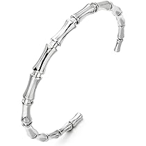 Amazon | COOLSTEELANDBEYOND バンブーボーンリンクカフ