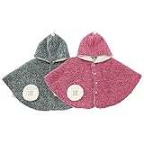 mother goose (マザーグース ) マント (50～70cm) キムラタンの子供服 (11506-174) サーモンピンク 50～70