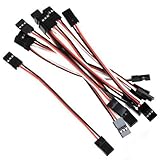 Honbay Remote Control Male to Male Servo Extension Cable Wire,10-Pieces [並行輸入品]