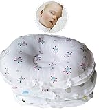 コットンベビー形の枕のラウンド新生児枕状抗片頭痛の幼児の柔らかい睡眠枕赤ちゃん製品