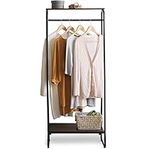 ハンガーラック ブラック 約幅68.5×奥行48×高さ156cm パイプ レトロ ハンガーラック ブラック 約幅68.5×奥行48×高さ156cm パイプ