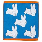 丸眞 ハンドタオル miffy ミッフィー ブルーナウサギ 綿 ポルトガル製 厚手 5805014200