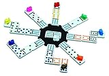 Cardinal Mexican Train Domino Game with Aluminum Case [並行輸入品]