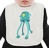 Robot ネクタイを有する有機ビブ Medium