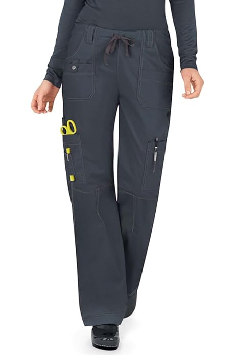 DK195 Mid Rise Tapered Leg Pull-On Pant 