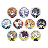 ベルハウス 18TRIP トレーディンググリッター缶バッジ Part1 朝班・昼班 1BOX 直径約57mm ブリキ製