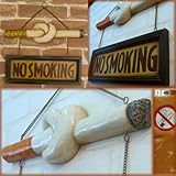 ノースモーキング サインプラッケ　【NO SMOKING SIGN】サインプレート