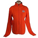 オーバーンタイガース公式NCAA Zip UpセーターGraduateセーターby Glitterギアシャツ L