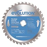 Evolution Power Tools 180BLADETS Thin Steel Cutting Blade, 7-Inch x 68-Tooth [並行輸入品]