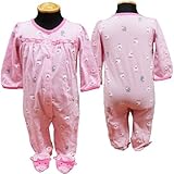 Carter's（カーターズ）足つきカバーオール（ひつじ・ピンク） [Baby Product]