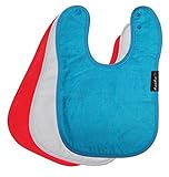 Standard Wonder Bib 3パック - レッド/ホワイト/ティール