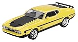 サンリッチ (Sunrich) MINI GT 1/64 フォード マスタング マッハ1 1971 グラバーイエロー (左ハンドル) 完成品 MGT01139-L