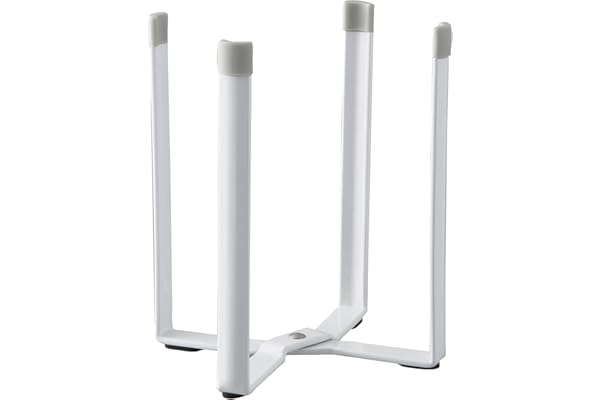 山崎実業(Yamazaki) ポリ袋ホルダー ホワイト 約W12×D9.5×H16.5cm プレート Plate 水切り 三角コーナー 卓上ゴミ箱 スリムに折り畳める 6534