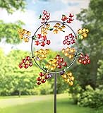 Medium JubileeアウトドアメタルGarden Wind Spinner Sculpture 56586FLW
