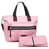 マークジェイコブス バッグ レディース MARC JACOBS M0008297 683 NYLON BIKER BABYBAG マザーズバッグ PINK FLEUR [並行輸入品]