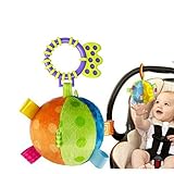 GYBER Colorful Soft Bell Rattle, 11cm [並行輸入品]