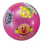 アンパンマン ボール7号 クリアピンク