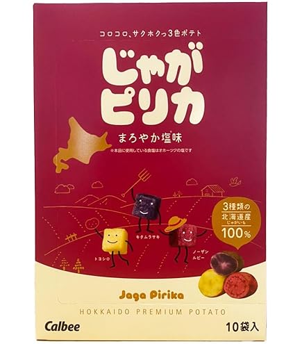 Amazon.co.jp: ぽてコタン【6袋入り】北海道銘菓 カルビー ポテト